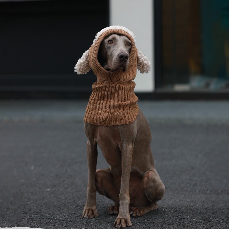 Knitting Warm Freeze-proofing Ear Protection Dog Hat - PIKAPIKA