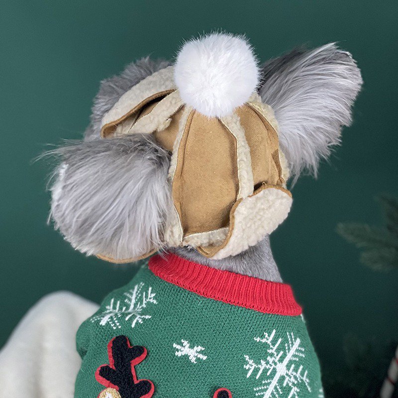 Lamb Woolen Dog Hat - PIKAPIKA