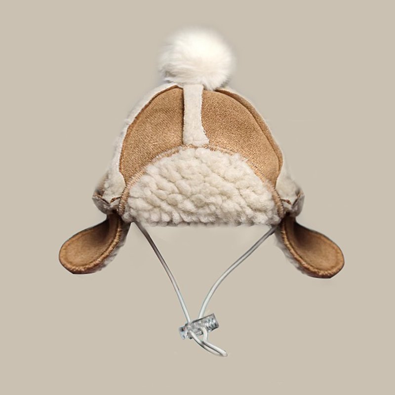 Lamb Woolen Dog Hat - PIKAPIKA