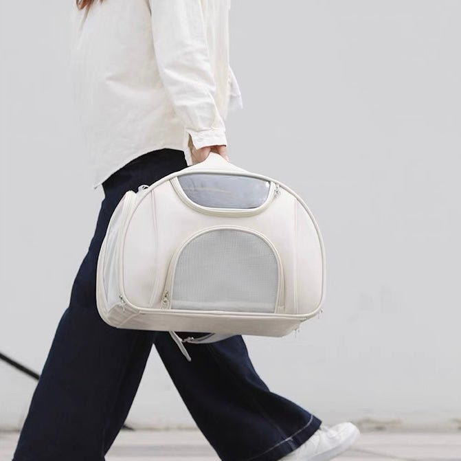 Large Capacity Travel Trolley Backpack Portable Pet Carrier Suitcase - PIKAPIKA