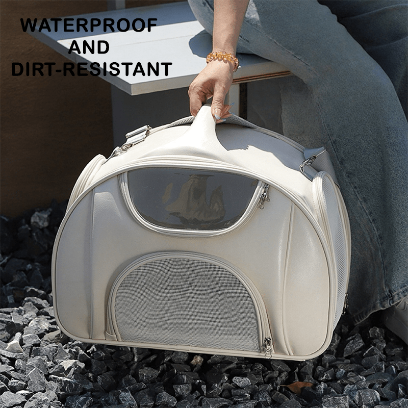 Large Capacity Travel Trolley Backpack Portable Pet Carrier Suitcase - PIKAPIKA