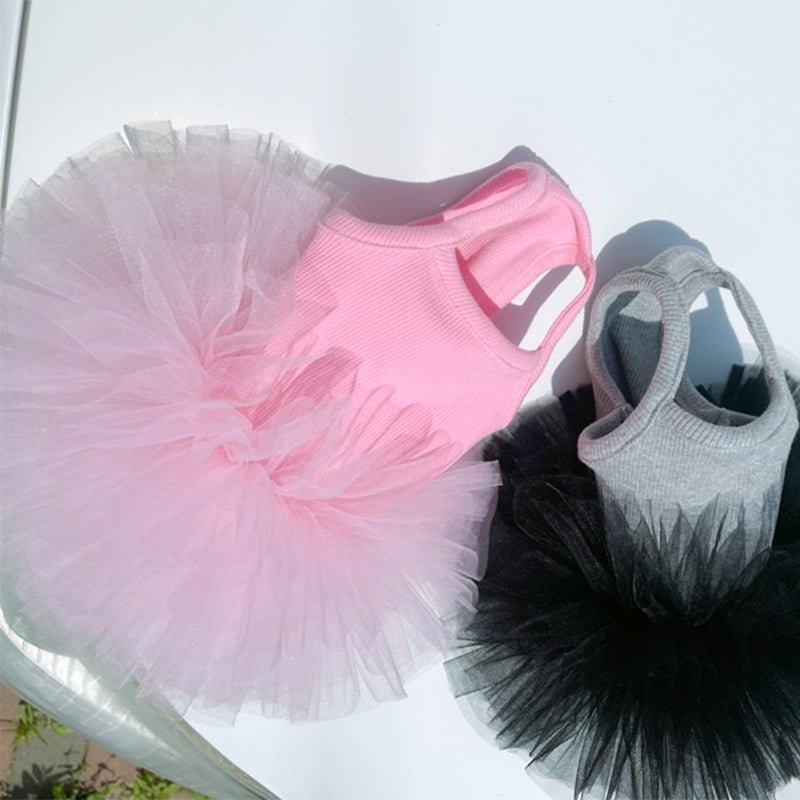 Layered Cake Cat Dress Luxury Cat Clothes - PIKAPIKA