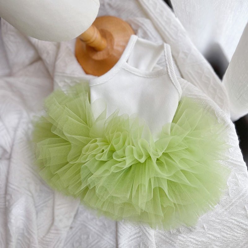 Layered Cake Cat Dress Luxury Cat Clothes - PIKAPIKA