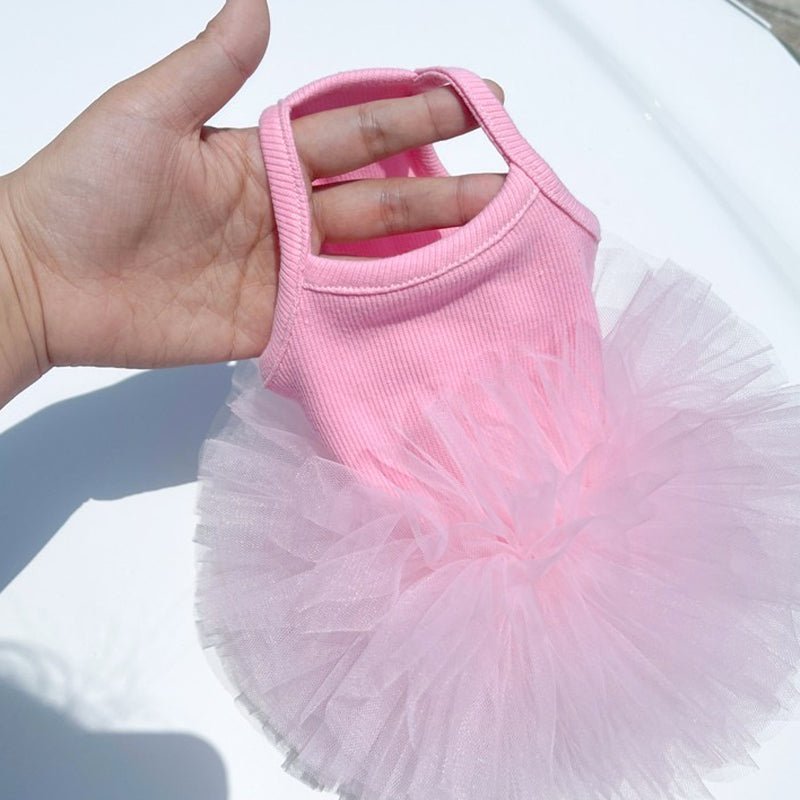 Layered Cake Cat Dress Luxury Cat Clothes - PIKAPIKA