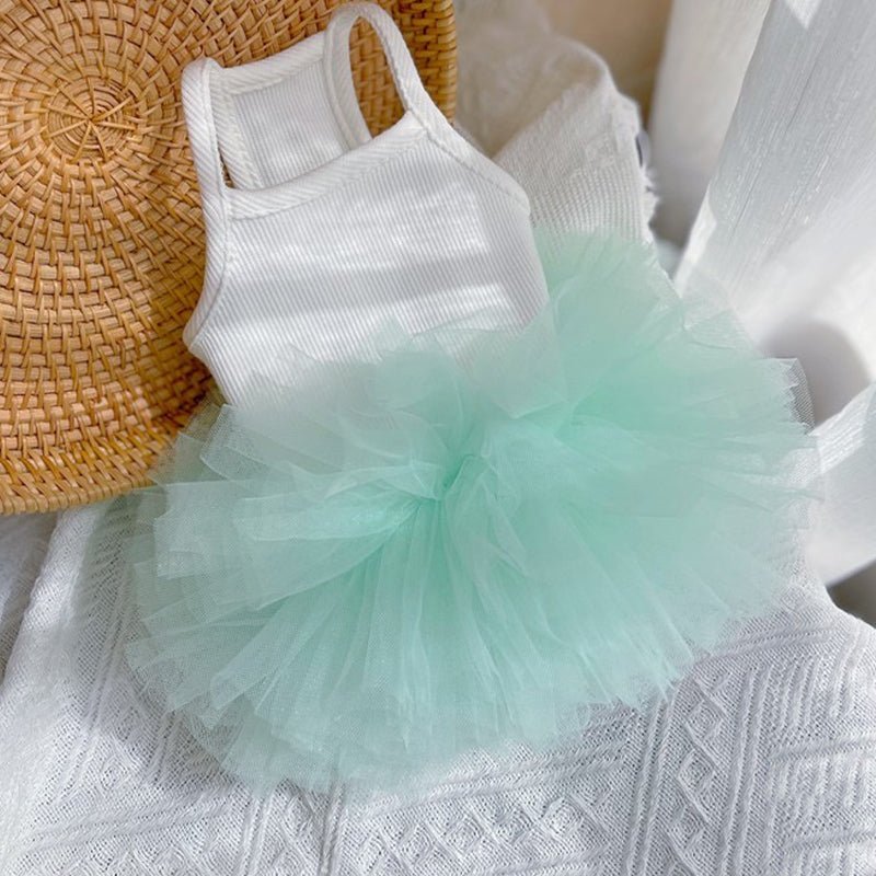 Layered Cake Cat Dress Luxury Cat Clothes - PIKAPIKA