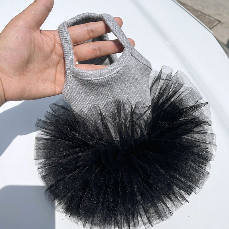 Layered Cake Cat Dress Luxury Cat Clothes - PIKAPIKA