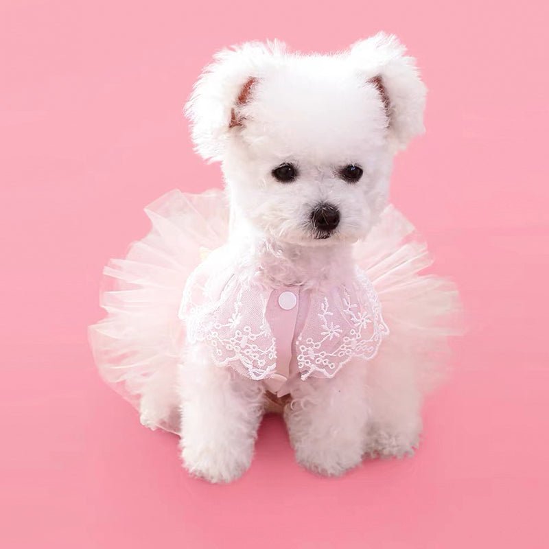 Layered Cake Puppy Dog Princess Dress Dog Clothes - PIKAPIKA