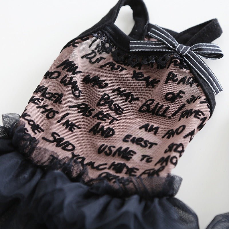 Layered Lace Dress Dog Clothes - PIKAPIKA