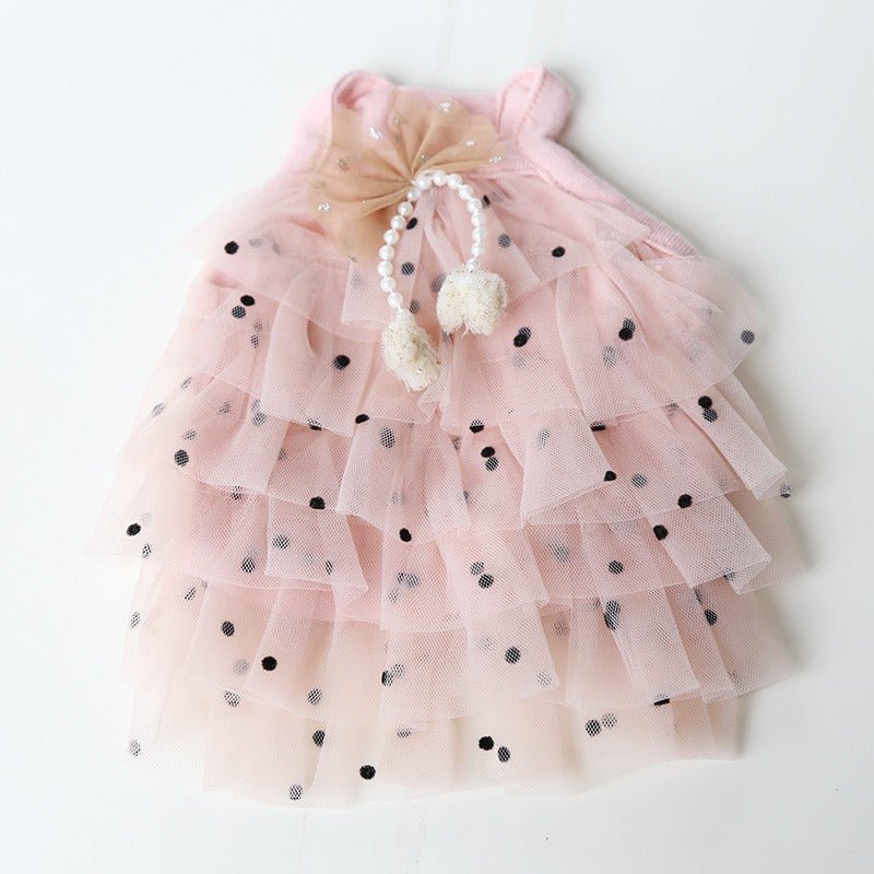 Layered Lace Dress Dog Clothes - PIKAPIKA