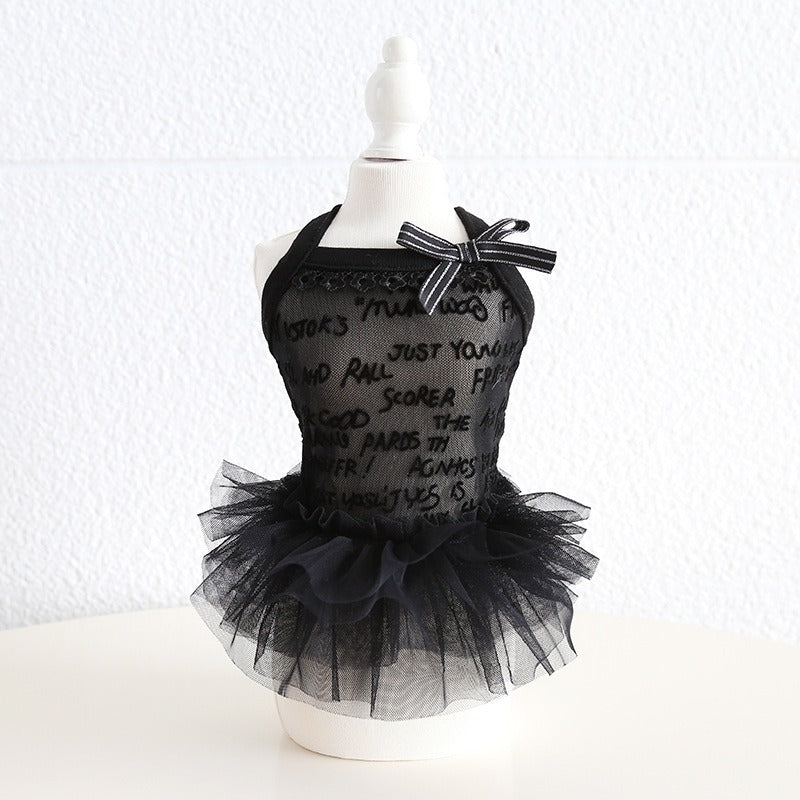 Layered Lace Dress Dog Clothes - PIKAPIKA