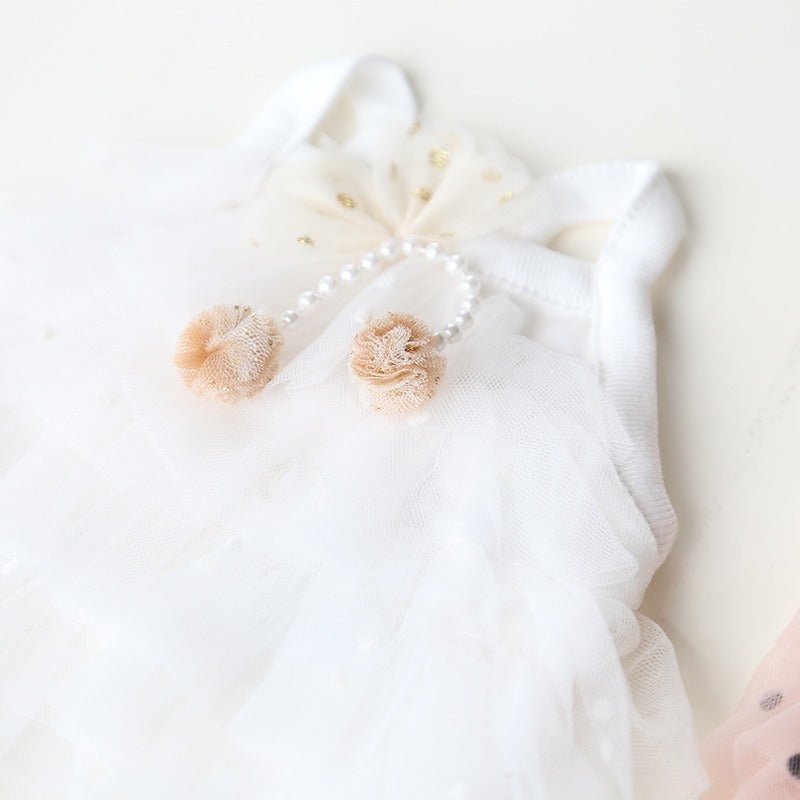 Layered Lace Dress Dog Clothes - PIKAPIKA