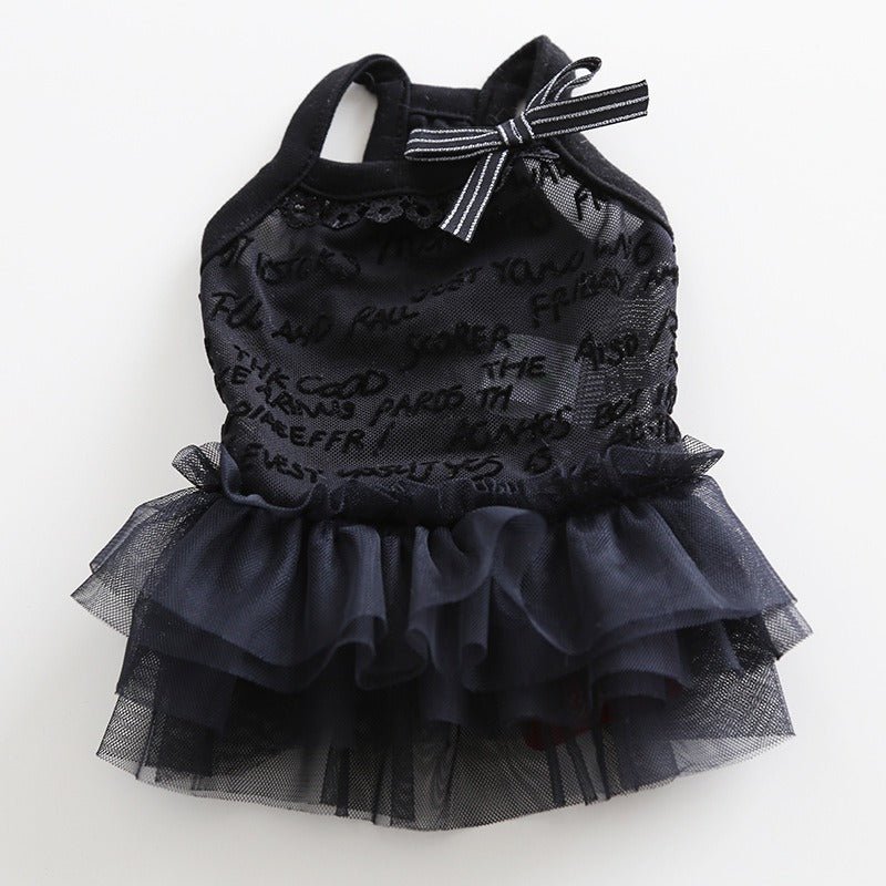Layered Lace Dress Dog Clothes - PIKAPIKA