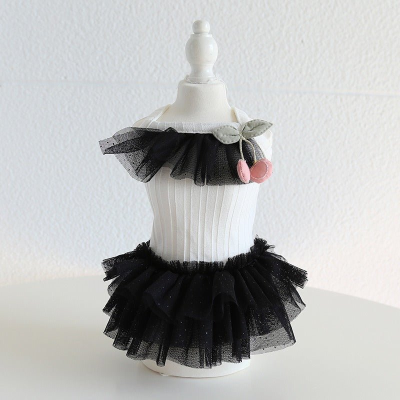 Layered Lace Princess Dog Dress Dog Clothes - PIKAPIKA