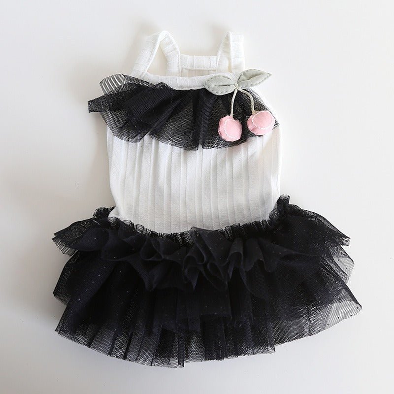 Layered Lace Princess Dog Dress Dog Clothes - PIKAPIKA