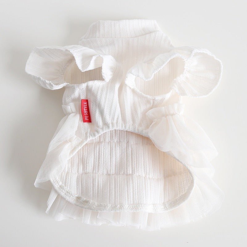 Layered Lace Princess Small Dog Dress Dog Clothes - PIKAPIKA