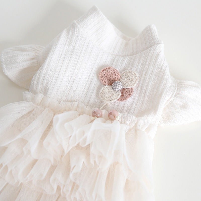 Layered Lace Princess Small Dog Dress Dog Clothes - PIKAPIKA