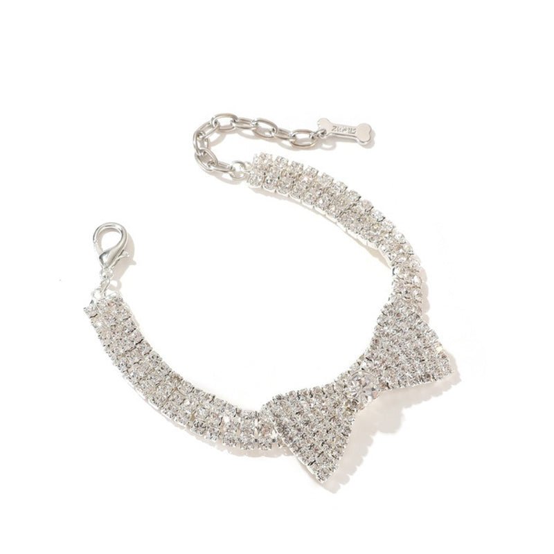 Luxury Diamond Crystal Collar Necklace Dog & Cat Accessories - PIKAPIKA