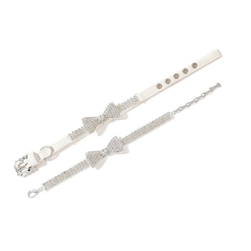 Luxury Diamond Crystal Collar Necklace Dog & Cat Accessories - PIKAPIKA