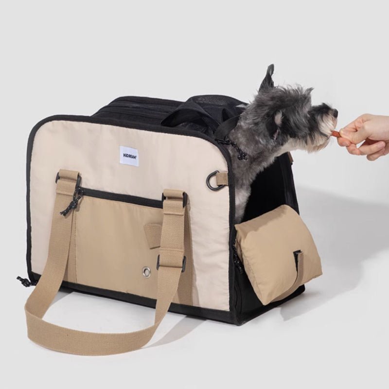 Multi - use Breathable Pet Carrier Going Out Handbag Car Seat - PIKAPIKA