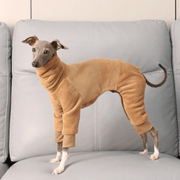 Onesies Fleece Soft Whippet Italian Greyhound Dog Clothing Brown - PIKAPIKA