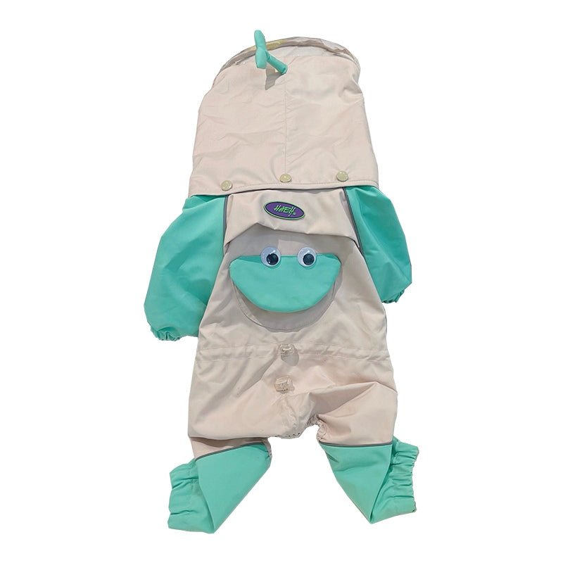Outdoor Raincoat Dog 4 Legs Waterproof Clothes Bulldog Corgi - PIKAPIKA