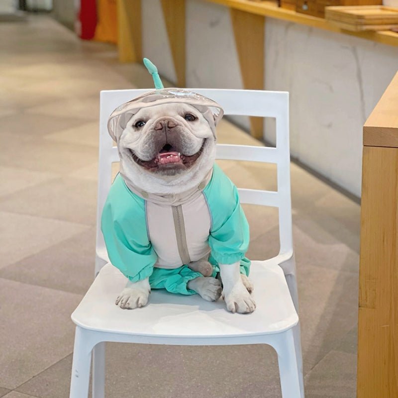 Outdoor Raincoat Dog 4 Legs Waterproof Clothes Bulldog Corgi - PIKAPIKA
