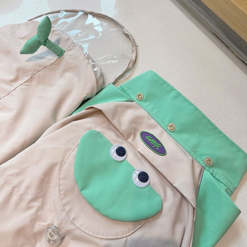 Outdoor Raincoat Dog 4 Legs Waterproof Clothes Bulldog Corgi - PIKAPIKA