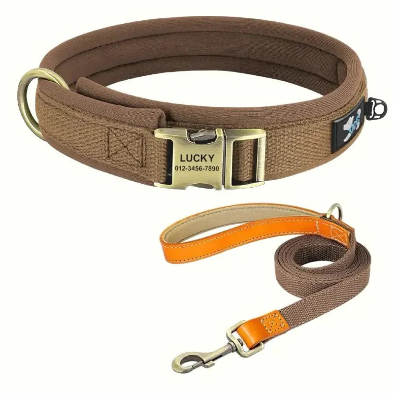 Personalized Dog Collar Anti - Lost Design for Outdoor Use - PIKAPIKA