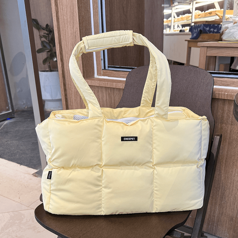 Pet Carrier Outing Stylish Portable Handbag For Pet Under 6.6 lbs - PIKAPIKA