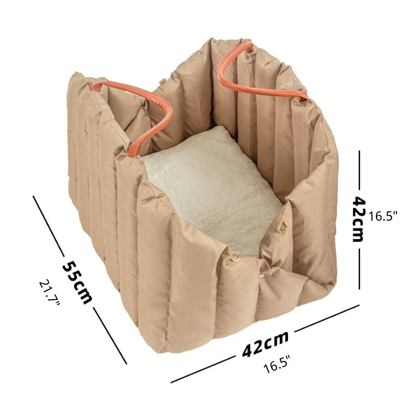 Pet Carrier Oxford Cloth Anti - scratch With Furry Pad for Small Pet - PIKAPIKA