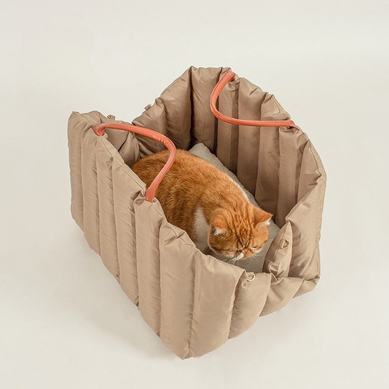 Pet Carrier Oxford Cloth Anti - scratch With Furry Pad for Small Pet - PIKAPIKA