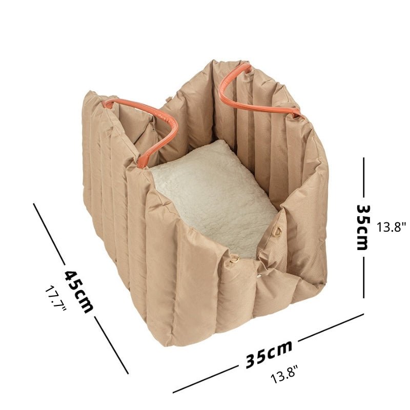 Pet Carrier Oxford Cloth Anti - scratch With Furry Pad for Small Pet - PIKAPIKA