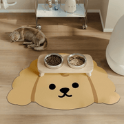 Pet Feeding Mat Absorbent Dog Food Mat Waterproof - PIKAPIKA