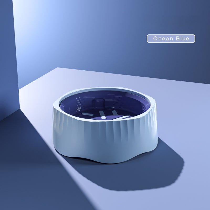 Pet Food Bowl 2 in 1 Plastic Slow Feeder Anti - slip - PIKAPIKA