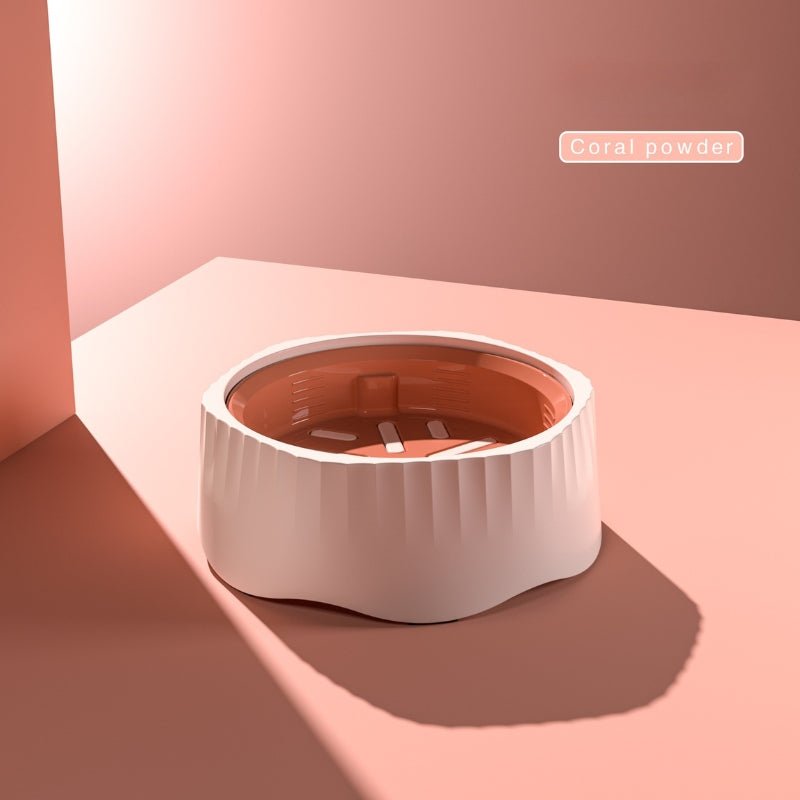 Pet Food Bowl 2 in 1 Plastic Slow Feeder Anti - slip - PIKAPIKA