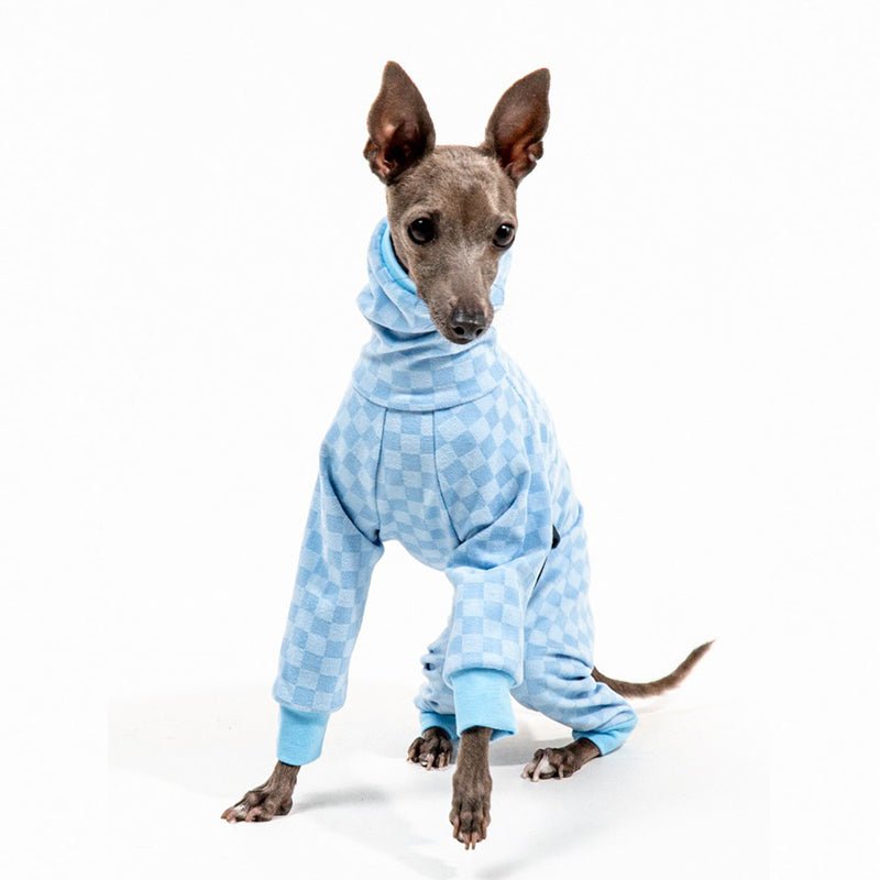 Plaid Onesie for Italian Greyhound Whippet Dog Clothes - PIKAPIKA