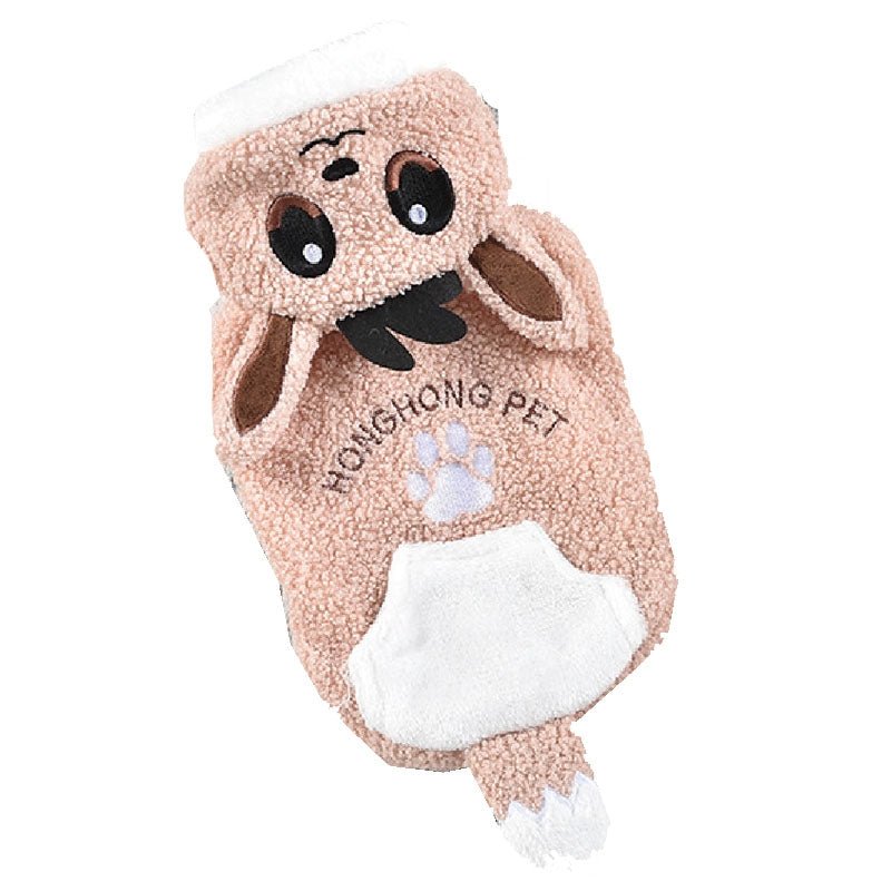 Pokemon Pikachu Warm Pet Clothes for Cats and Dogs - PIKAPIKA