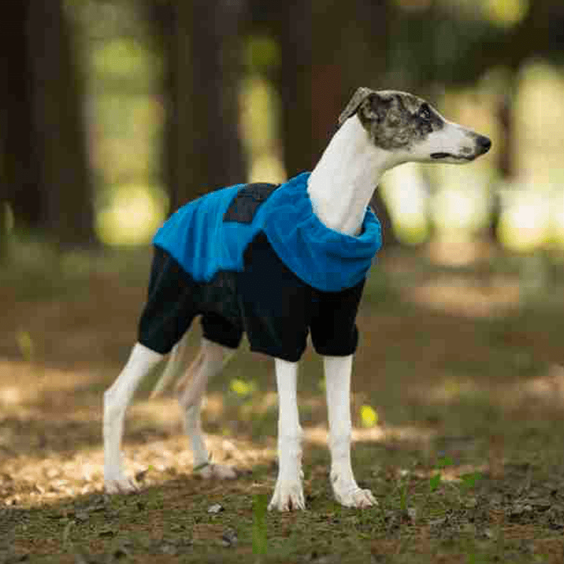 Polar Fleece Dog Onesies Outwear Italian greyhound Whippet Clothes - PIKAPIKA