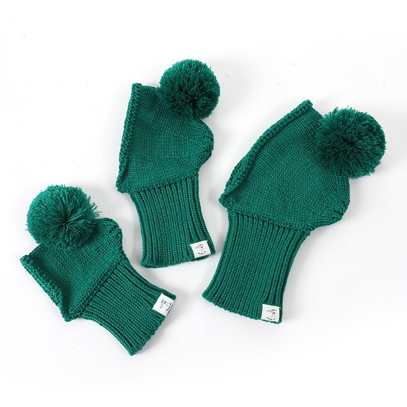Pom Beanie Knitted Dog & Cat Hat - PIKAPIKA