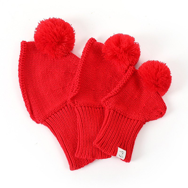 Pom Beanie Knitted Dog & Cat Hat - PIKAPIKA