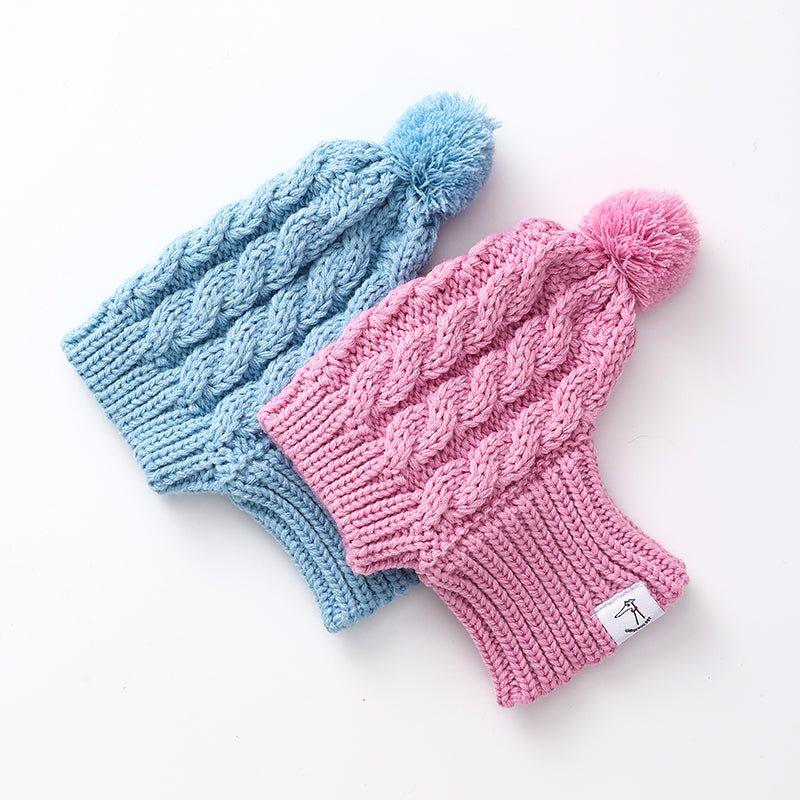 Pom Beanie Knitted Dog & Cat Hat - PIKAPIKA