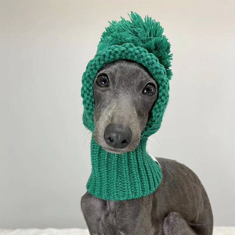Pom Beanie Knitted Dog & Cat Hat - PIKAPIKA