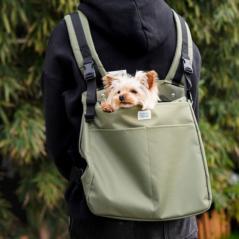 Portable Dog Backpack Breathable Outdoor Carrier - PIKAPIKA