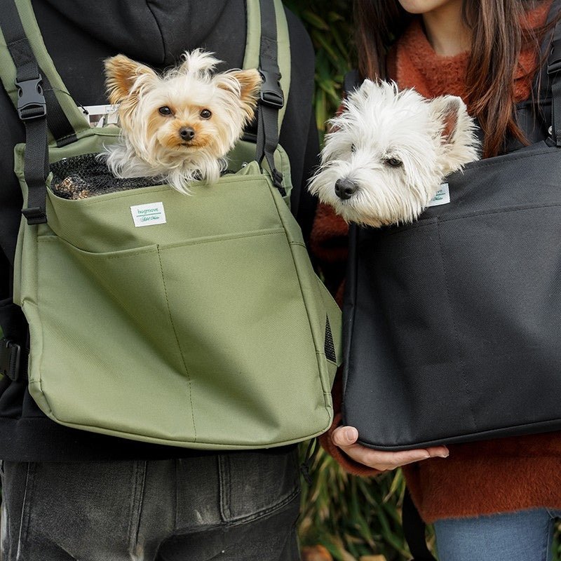 Portable Dog Backpack Breathable Outdoor Carrier - PIKAPIKA