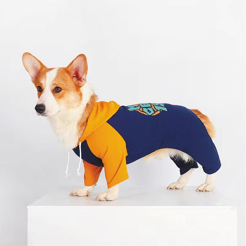 Print Onesie Hoodie Corgi Dog Clothes - PIKAPIKA