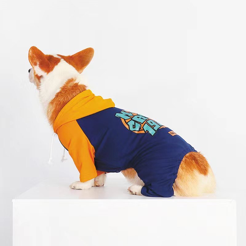 Print Onesie Hoodie Corgi Dog Clothes - PIKAPIKA
