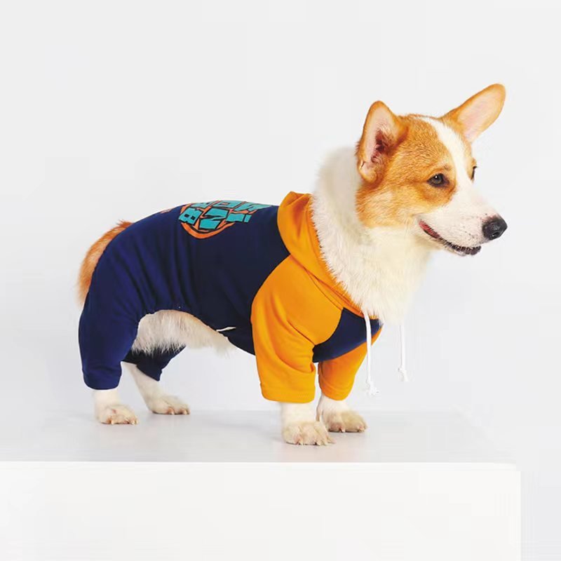 Print Onesie Hoodie Corgi Dog Clothes - PIKAPIKA
