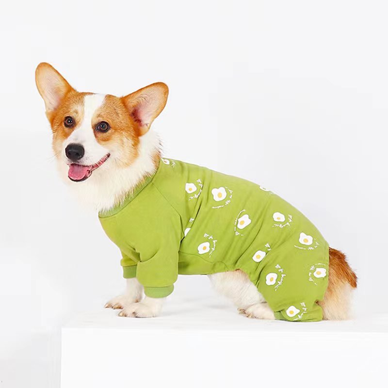 Print Onesie Pajama Corgi Dog Clothes - PIKAPIKA