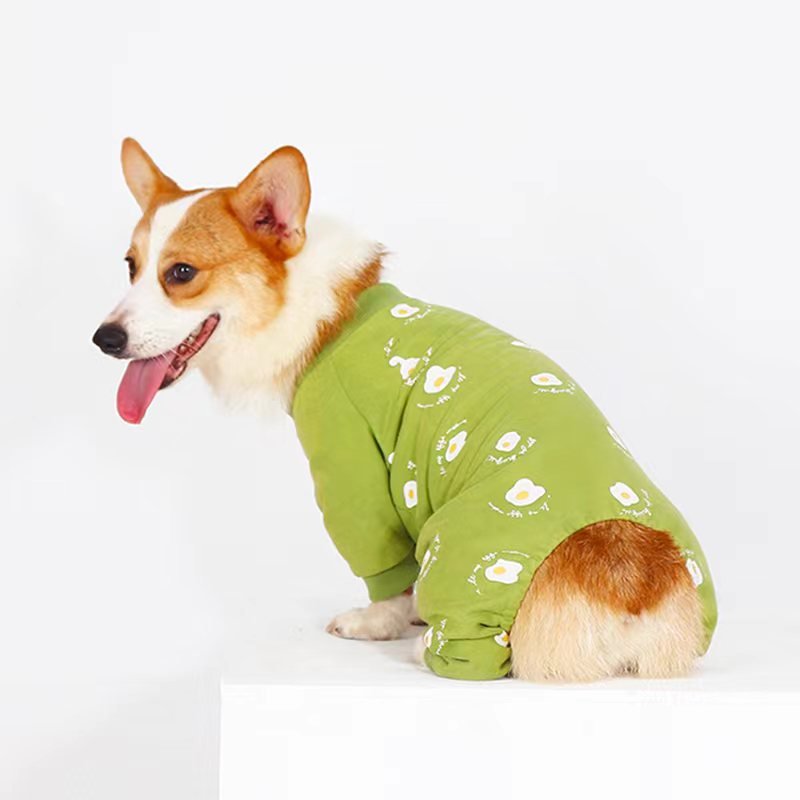 Print Onesie Pajama Corgi Dog Clothes - PIKAPIKA