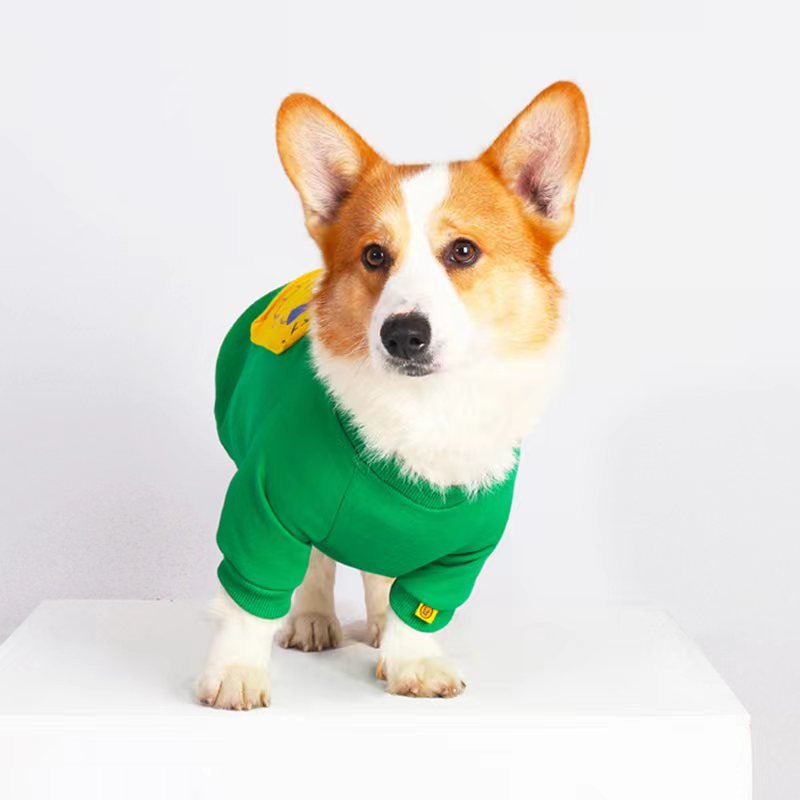 Print Pullover Shirts Corgi Dog Clothes - PIKAPIKA